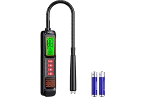 AUTOUTLET Bromsvätsketestare digital med AAA-batteri och 22 cm sond