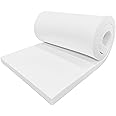DURAFOAM High Density White Firm Foam For Use In Upholstery, Cushions, Sofa, Beds, Seats, Campervans, Indoor/Outdoor Padding, DIY - DF160W - 80 x 20 x 2 inch (200 x 50 x 5cm)