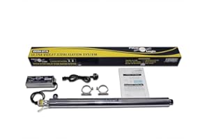 FilterLogic UV-254 ST75 Ultraviolet Disinfection Steriliser System - 75 litres per minute - Water filter to kill bacteria for boreholes and wells …