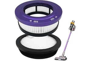 HOME TIMES Hometimes Filtro HEPA compatible con aspiradoras Anyson Stars 5 45000Pa/550 W/70 min. Inalámbrico, lavable y reutilizable, atrapa el 99,97 % de todos los polvos finos (1+1)