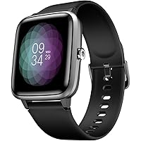 Noise ColorFit Pro 2 Oxy Full Touch Control Smart Watch with 35g Weight & Upgraded LCD Display (Onyx Black)
