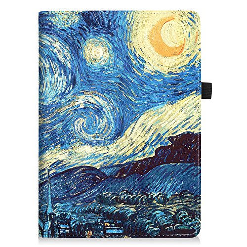 Fintie iPad 9.7 Zoll 2017 / iPad Air Hülle – 360 Grad Rotierend Stand Smart Cover Case Schutzhülle Tasche mit Auto Schlaf / Wach Funktion für Apple iPad 2017 Neue Modell / iPad Air 2013 Modell (Nicht geeignet für iPad Air 2), Sternennacht - 9