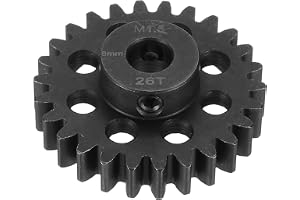 Kvartsman stål M1.5 kugghjulssats 26T 8 mm axel motorkugghjul för RC fordon lastbil drift bil del