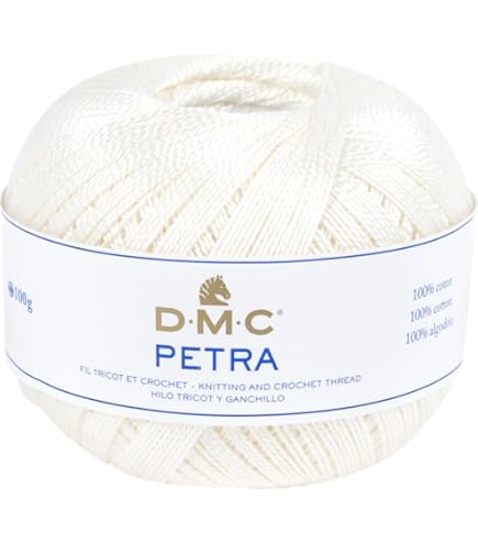 DMC Pearl Cotton Skein Size 5 27.3yd-White : Buy Online at Best Price in KSA - Souq is now