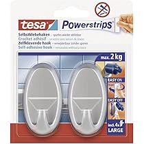 Tesa Powerstrips Crochets De Fixation Auto-Adhésifs Pour Cadres Et