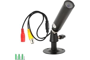 Surveillance Camera , Mini Waterproof Protectable Security Camera , Waterproof 1080P Full HD Mini AHD Micro Wired Metal Cylin