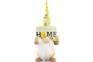 Gehydy Girasole Gnomi Primavera Decorazioni Pasqua Gnomo Peluche Home Decor per Casa Cucine