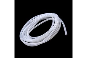 iMeistek Silicone Hose 2 mm ID x 4 mm OD 4 Metres, Flexible Food Grade Hose Silicone Hose Water Air Pipe Transparent