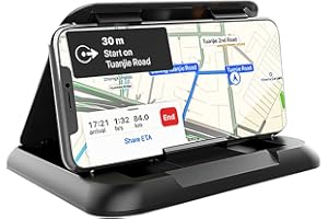 Leaflai Soporte para teléfono Móvil Coche, para iPhone 13/12/11/Xs/Xr/X/X/Plus Galaxy S10 Huawei GPS