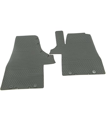Tappetini in gomma per auto Rigum VW Transporter T6 2015-2021 (3a fila