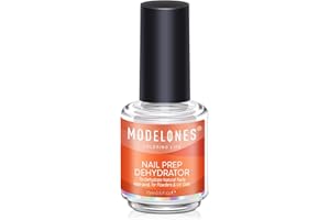 modelones Nail Dehydrator, 15 ml Acid Free Nail Prep Dehydrator for Press Ons/Acrylic Nails/Gel Nail Polish, Primer Bonder