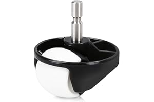 APZOVO Zamiennik przedniego koła samonastawnego do odkurzacza z serii iRobot Roomba 500 600 700 800 900, kółko działa płynnie i bez hałasu