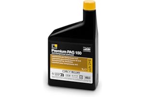 ‎ERRECOM Errecom PAG 150 Premium + UV DYE - 1 L, Schmiermittel für konventionelle oder elektrische Kfz-Klimakompressoren, die mit den Kältemitteln GAS R134a und R1234yf betrieben werden