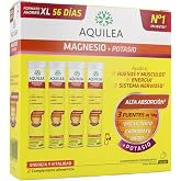 AQUILEA | Magnesium + Potassium | 56 Effervescent Tablets | Muscle Tone Recovery | Fight Fatigue, Muscle Weakness &amp; Cramps |