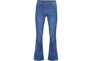 A2Z 4 Kids Girls Denim Jeans Comfort Stretch Jeggings Bell Bottom Flared Pants Lightweight Trousers Trendy Fashion Summer Jeans for Children Age 5-14 Years