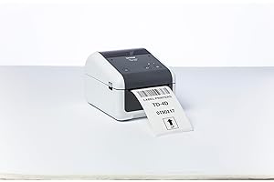 Brother TD-4210D | Imprimante d'étiquetage | Noir | Vitesse d'impression jusqu'à 203 mm/Sec