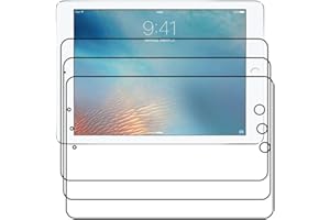 ebestStar - Pack x3 Protector Pantalla Compatible con iPad Pro 9.7 (2016) Películas Flexibles Anti Huellas Anti arañazos, Instalacion Sin-Burbujas [Aparato: 240 x 169.5 x 6.1mm, 9.7'']