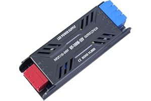 KSIBNW 12V LED Driver 100W Transformer, 240Volt AC to 12Volt 8.3A DC LED Power Supply Constant Driver Voltage Adapter Low Voltage Transformer for Strip Light, Halogen Lamp, LED Display and LED Bulbs