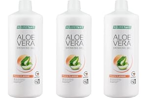 LR HEALTH & BEAUTY LR Lot de 3 bouteilles de gel à l'aloe vera pêche 3000 ml