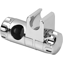 Supporto Per Soffione Doccia Regolabile E Antiscivolo – Compatibile Con Aste Rotonde Da 18–25 Mm, Angolo Orientabile, Facile Installazione Senza Attrezzi