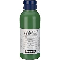 Schmincke AKADEMIE Acrylfarbe Maigrün – 250ml, Feine Künstlerfarbe, Lichtecht, Kadmiumfrei