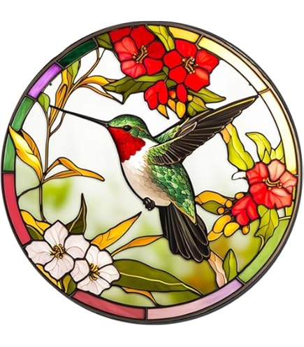 HIN LUNG Buntglas Sonnenfänger Schmetterling - Dek Produktbild-Vorschau 13