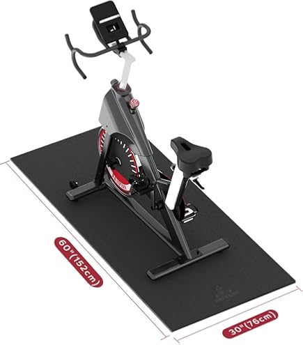 ThinkRider Equipment Mat And Floor Protector Compatible For Treadmills - 8