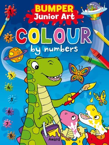 Bumper Junior Art Colour By Numbers (Junior Art Bumper Colour By Numbers)