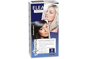 Correcteur de couleur Elea Professional Artisto - No. 11 Bleu | 120 ml | À utiliser avec votre couleur pour corriger les nuances jaunes indésirables