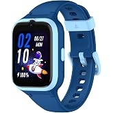 Buff Kids Watch Play Smart Kids Watch with 4.5G Sim Card GPS Location Tracking Video Call (Blue)