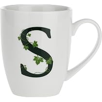 La Porcellana Becher Mit Buchstabe F – Weißer Porzellanbecher, Personalisierbar