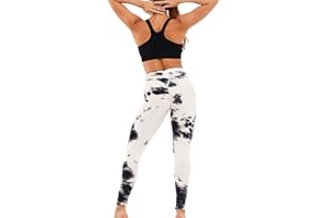 Merlvida Leggings Femme Push Up Anti-Cellulite Butt Lift Legging de Sport Taille Haute Slim Fit Pantalon De Yoga pour Femmes