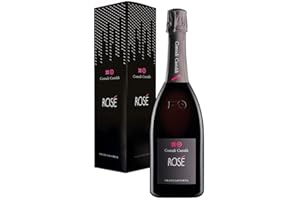 Contadi Castaldi Rosé Non Millesimato, Franciacorta di Lombardia DOCG Astucciato - Uve Chardonnay, Pinot Nero, Plant Based - 1 Flasche 750 ml