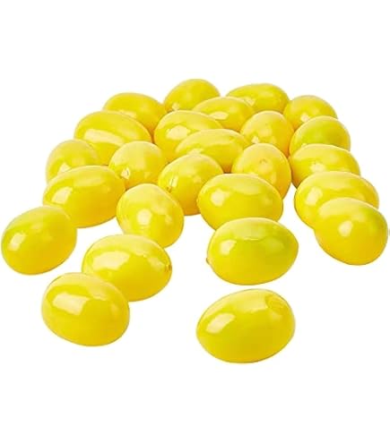 6 Mini Künstliche Zitronen – Realistisches Obst-Deko-Set Für Küche, Party & Wohnkultur