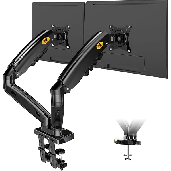 nb f80 17 27 veya 32 lcd led monitor tutucu kol amortisorlu 2 6 5kg amazon com tr bilgisayar