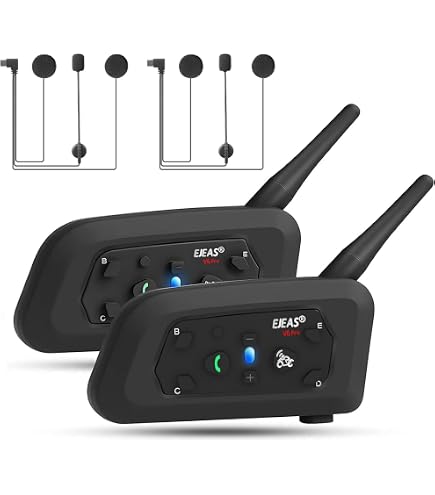 Clip De Remplacement Pour Intercom EJEAS Q7 Et Q2 | Pour Casques Moto | Plastique