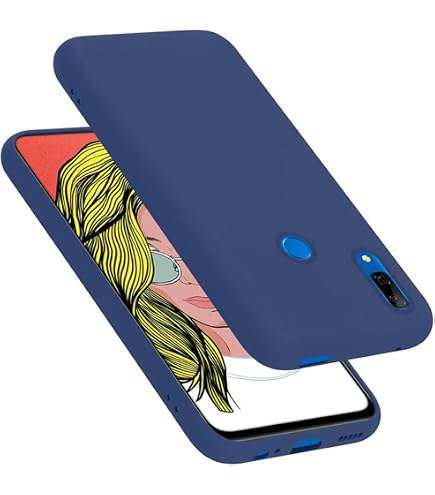Gufuwo Funda para Huawei Y9 Prime 2019/Honor 9X/P Smart Z Stk-LX1 Case Ultrafina Degradé Antiarraños con TPU Flexible y Protección Antigolpes Funda Protectora para Huawei Y9 Prime 2019 Azul/Rosa