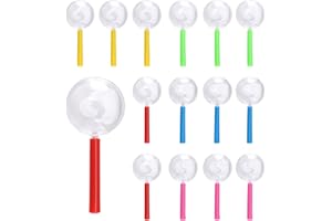 ISOI 15PCS Kids Magnifying Glasses, Colorful Portable Handheld Magnifying Glass, Children Handheld Magnifier Toys, Children's Day Party Bags Fillers for Kids Science, Reading, Explorer, Outdoor, Detective