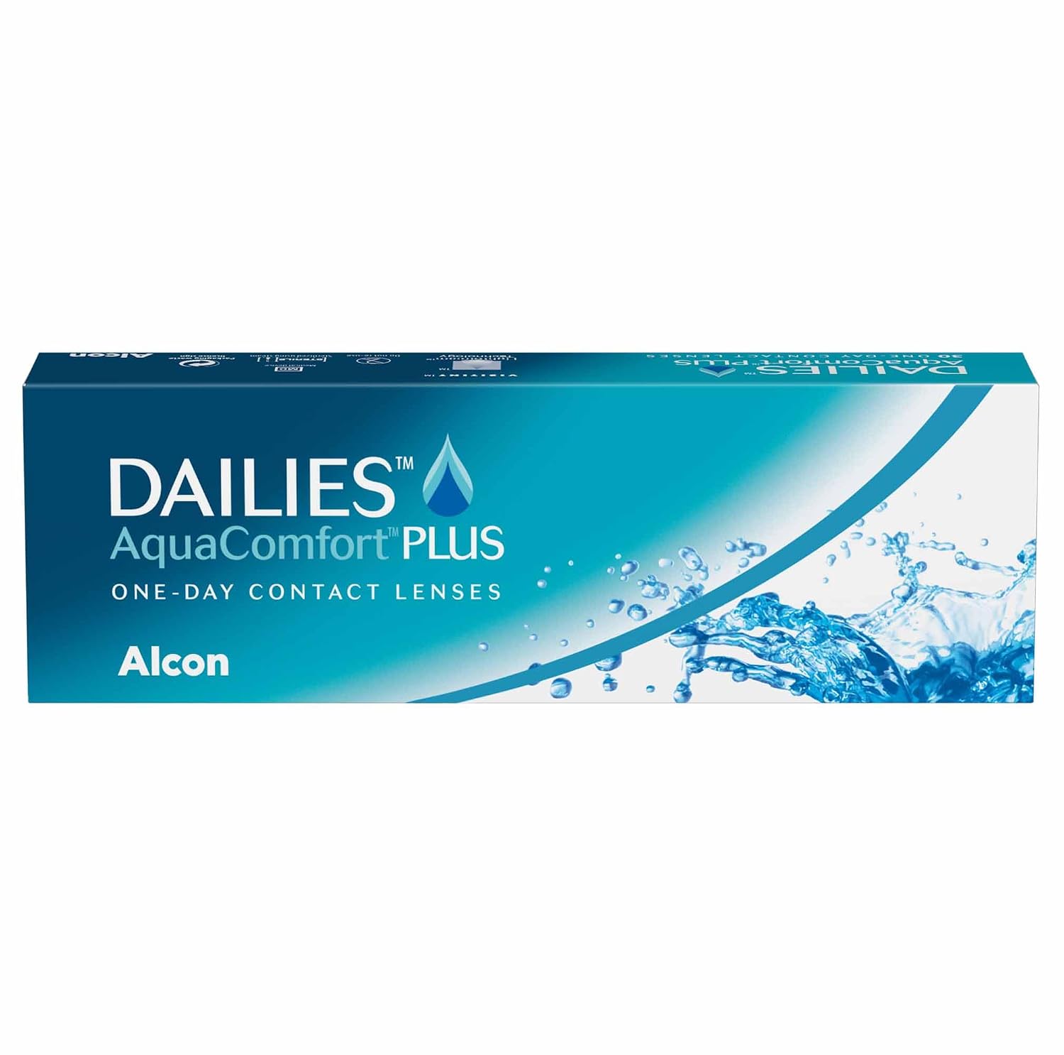 Dailies AquaComfort Plus lenti a contatto giornaliere | 30 lenti | BC 8.7 mm | DIA 14.0 mm | -02.00 diottrie