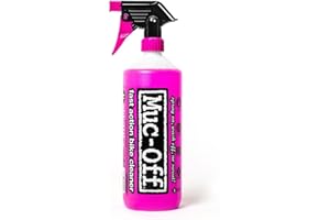MUC-OFF Muc Off Nano-Tech Fahrradreiniger, 1 Liter - Hochwirksames, Biologisch Abbaubares Fahrrad Reinigungsspray Muc Off Bike Cleaner - Sicher auf Allen Oberflächen Für Alle Fahrradtypen Geeignet