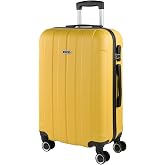 ITACA - Medium Suitcase with 4 Swivel Wheels for Long Trips, Ideal as Large Travel Suitcases 23 Kilos and Medium Durable Trav