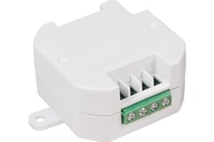 McPower Funk-Empfänger Comfort | Dimmbar für LED und Halogen | max. 150W | 70m Reichweite | 230V | Unterputz-Modul | Kompatibel mit Comfort-Serie