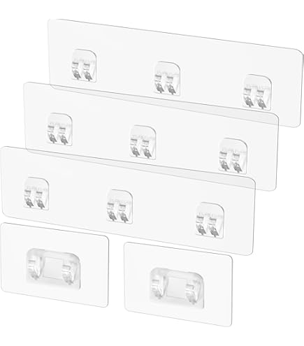 Pretwad Lot De 8 Crochets Adhésifs Pour Caddy De Douche