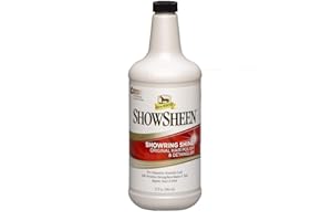 Absorbine Unisex's Show Sheen Haar-Politur und Entwirrer, Weiß, 950 ml