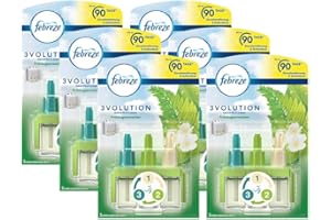 ‎FEBREZE Febreze 3volution Lufterfrischer, elektrische Stecker-Nachfüllung, Frühlingserwachen, 6 Stück, 20 ml