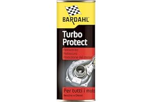 Bardahl - Turbo Protect, Protegge dall'Usura e dalla Corrosione Il Turbo e Il Motore, Allunga la Vita dei Componenti Meccanici, per Benzina, Diesel, GPL, 300 ml