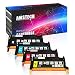 Produktbild Amstech 4 Packs Kompatibel Toner Replacement fuer Dell 3110CN Toner Dell 3110 Dell MFP 3115CN Tonerkartusche XXL Schwarz Cyan Magenta Gelb-8000 Seiten