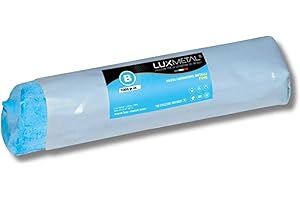 Lux Metal - Polierpaste Blau 1000 g Fein Mittel Schleifpaste Für spiegelnden Glanz Auf Edelstahl, Aluminium, Eisen, Messing, Chrom, Holz, Marmor und Weitere Metall - Perfekt Zum Polieren von Messern