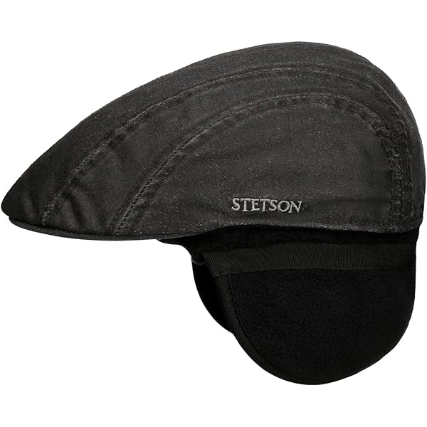 Berretto Uomo Con Visiera Coppola Stetson Kent Wool Con