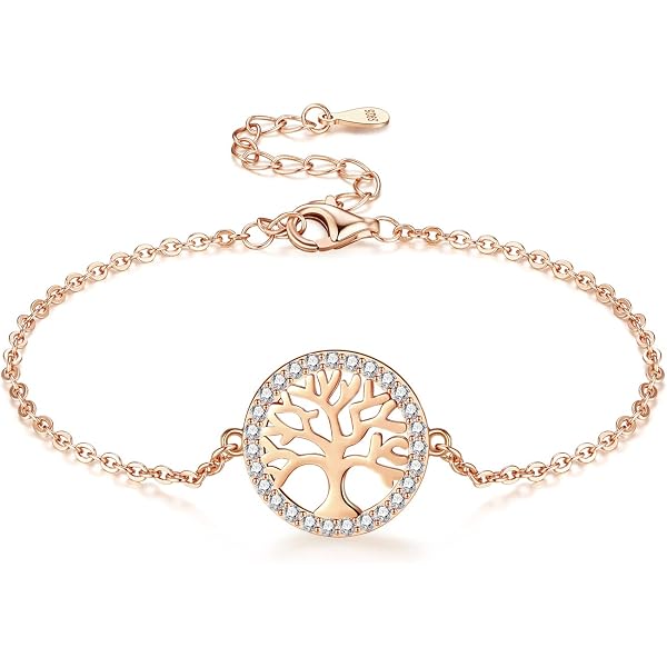 Bracciale in Argento 925 con Ametista Regolabile